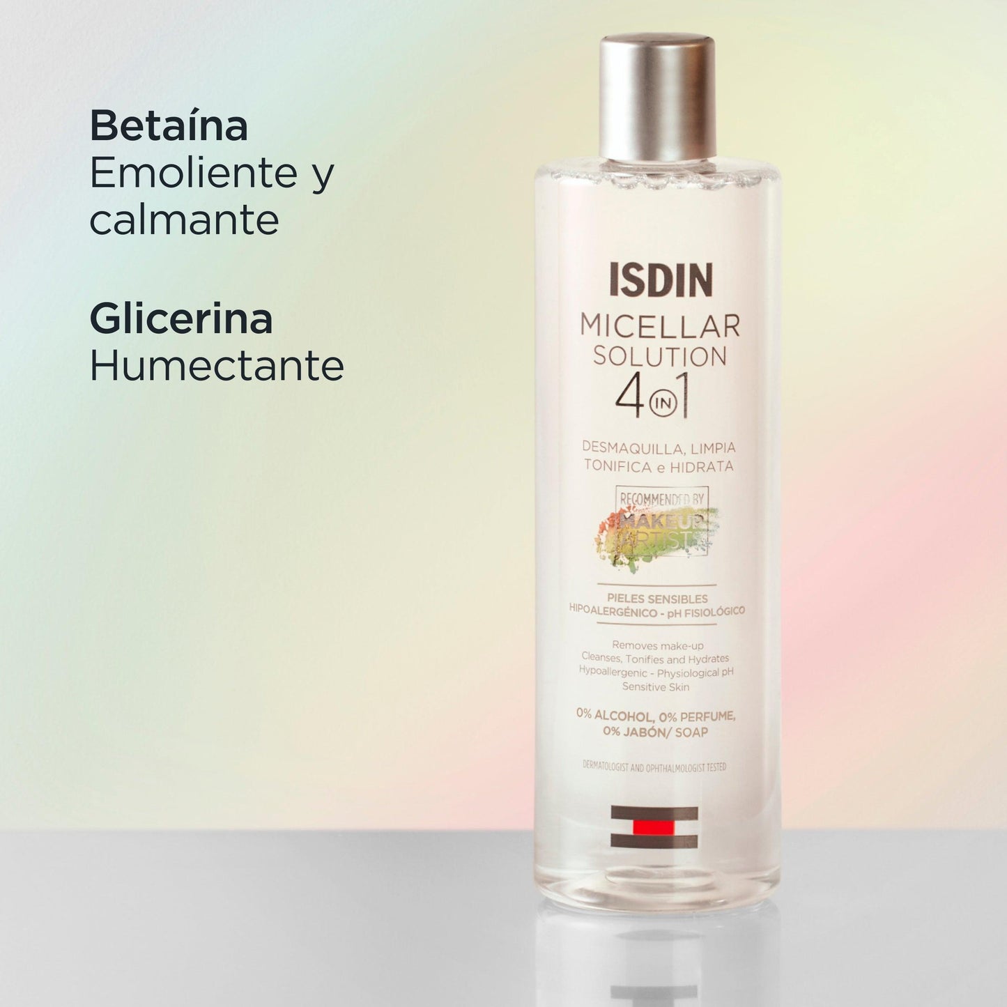 Solución Micelar Isdin 4 En 1 X 100 Ml