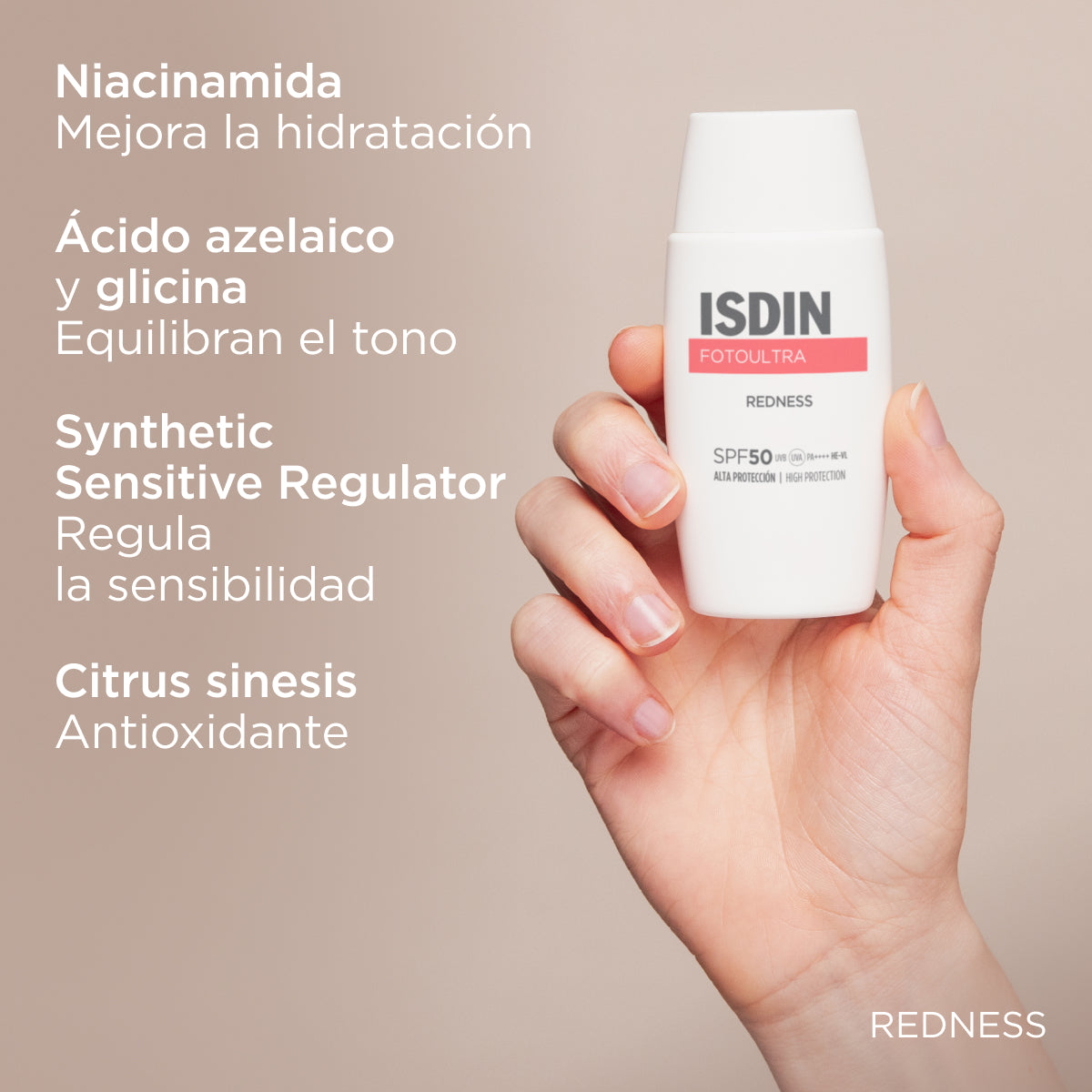 Fotoultra Redness SPF50 - Isdin 50 ml