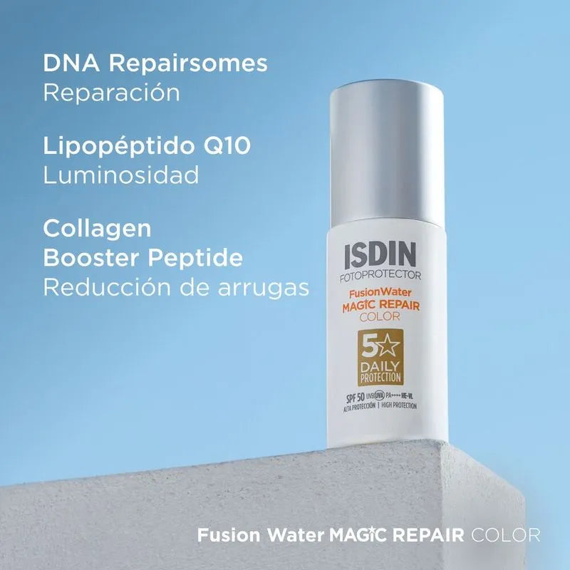 ISDIN Fotoprotector Fusion Water Magic Repair Color X50 Ml