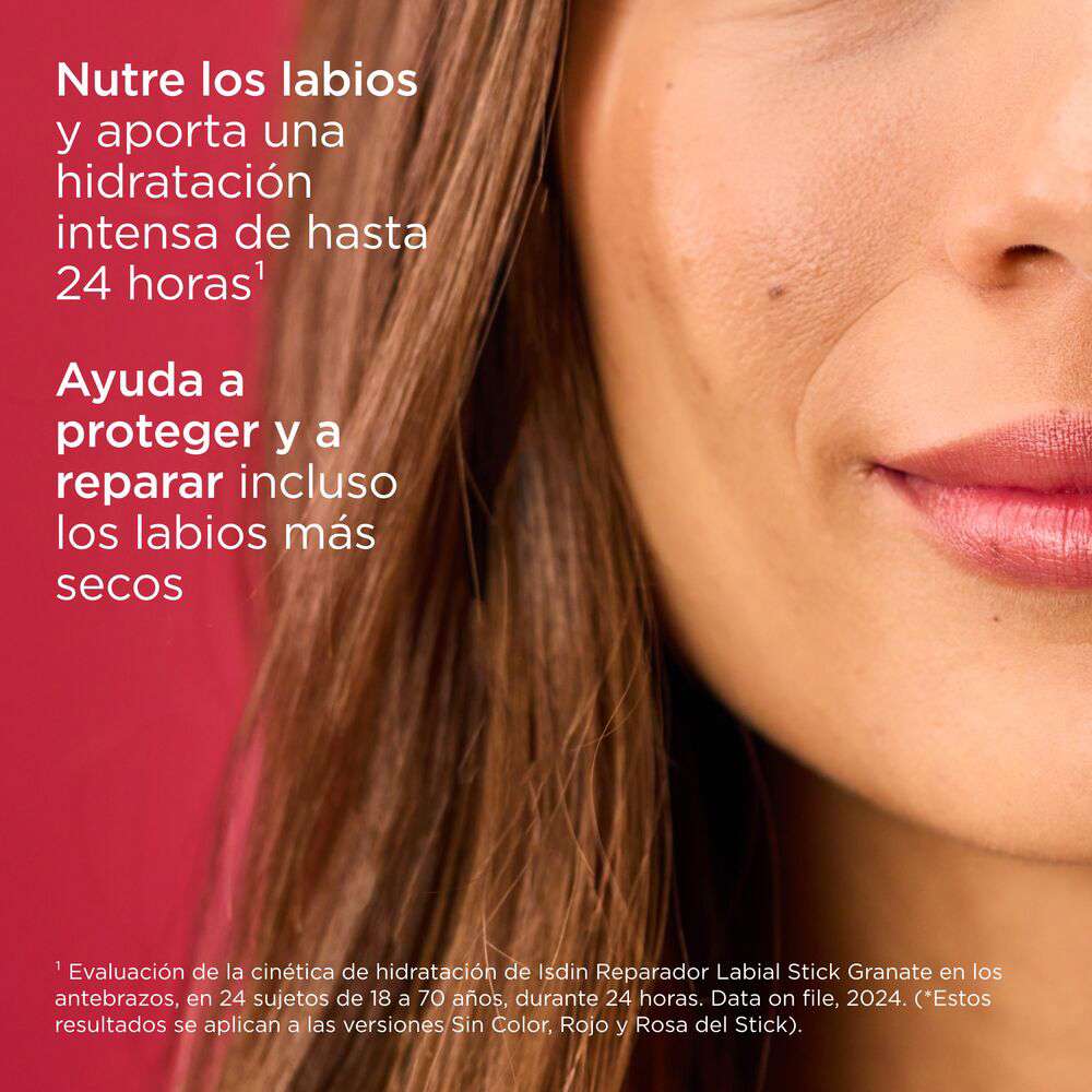 Reparador Labial En Stick 4 Gr - Isdin Rojo