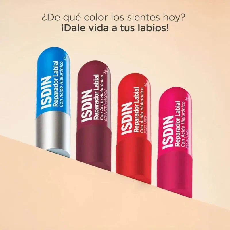 Reparador Labial En Stick 4 Gr - Isdin Granate