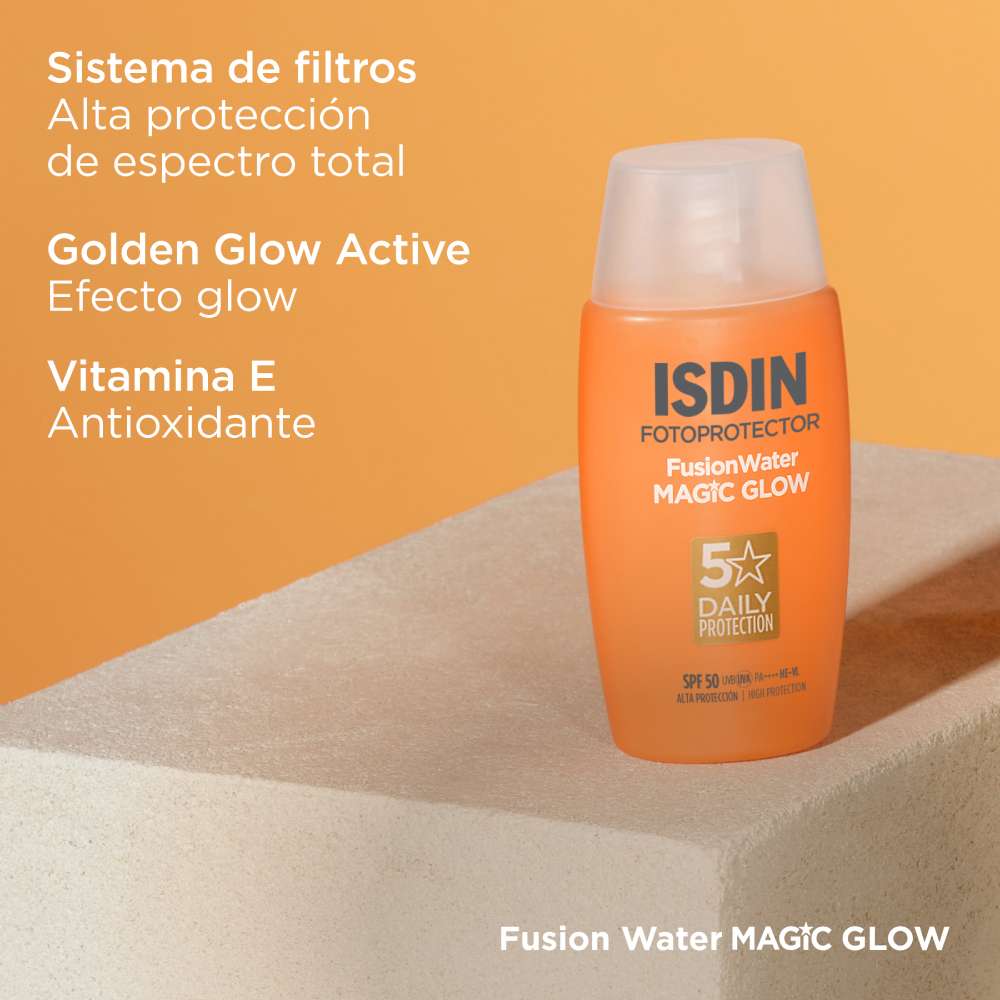 ISDIN Fotoprotector Fusion Water Magic Glow Spf 50 x 50Ml