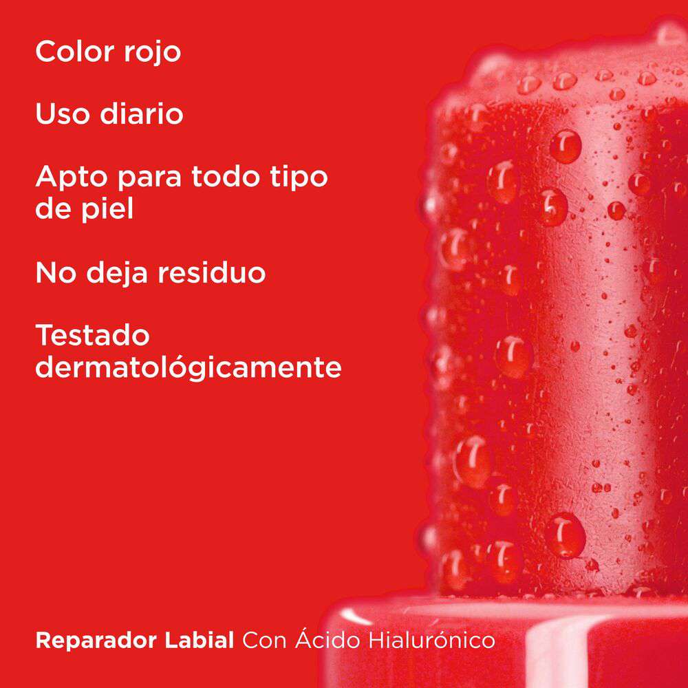 Reparador Labial En Stick 4 Gr - Isdin Rojo