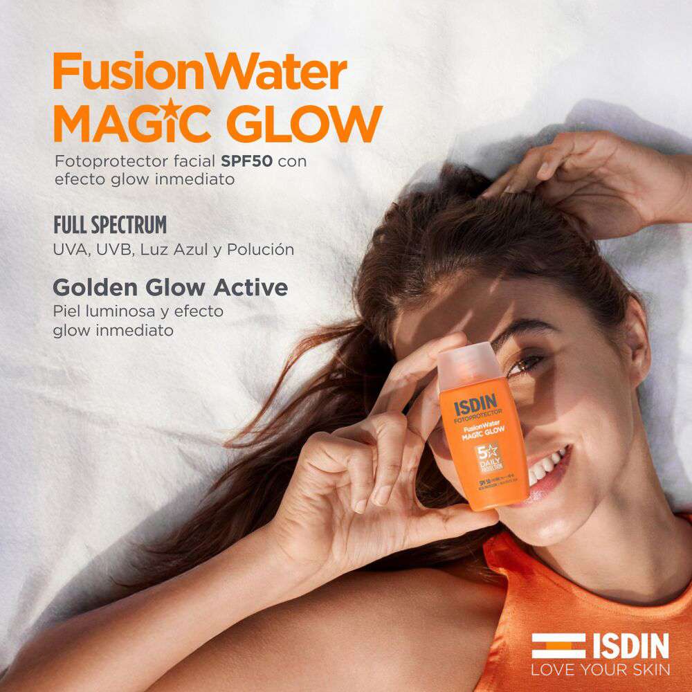ISDIN Fotoprotector Fusion Water Magic Glow Spf 50 x 50Ml
