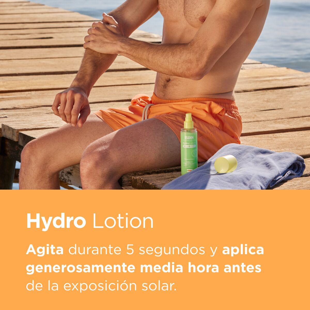 Fotoprotector Hydro Lotion Isdin Spf 50 Uvb Frasco X 200Ml