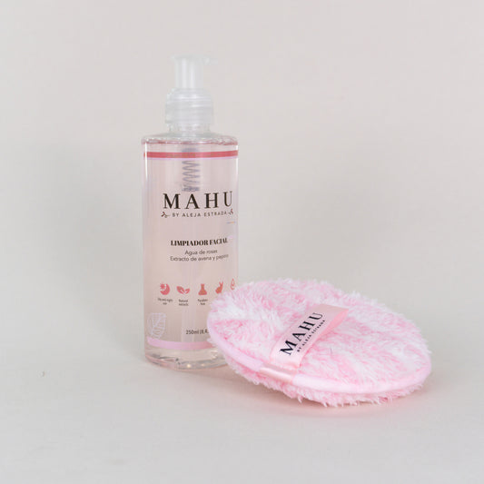Limpiador Facial + Toalla MAHU