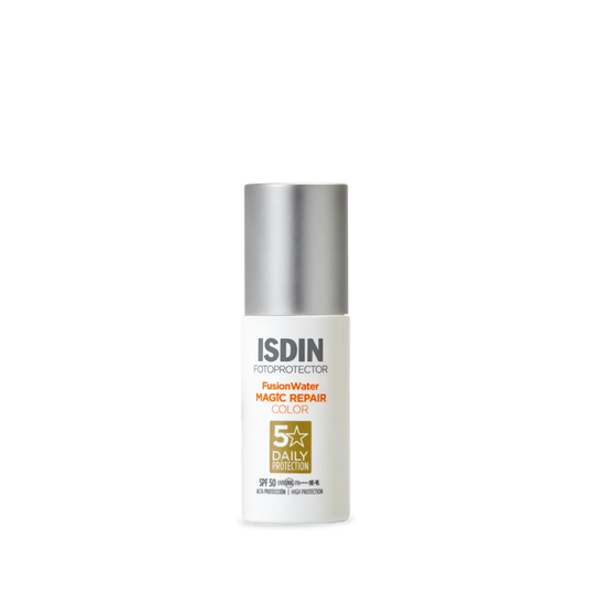 Fotoprotector Fusion Water Magic Repair - Isdin Con color