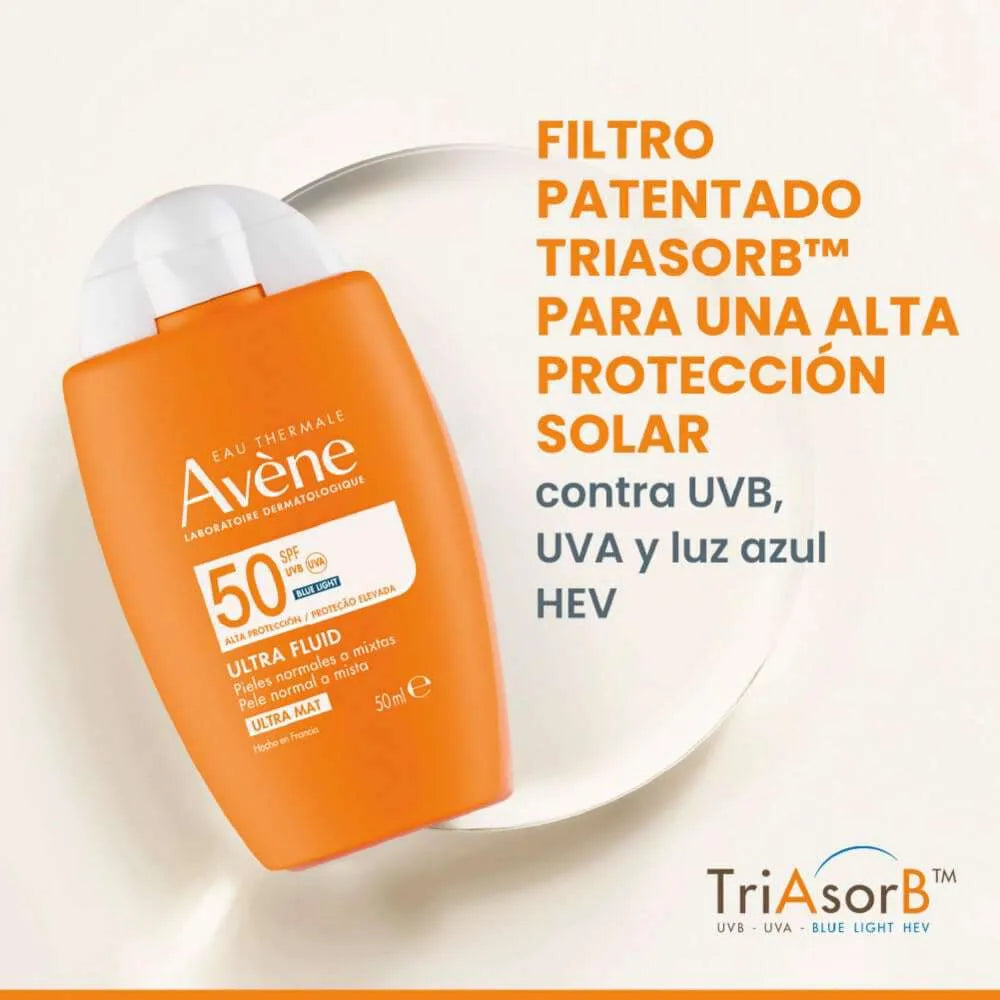 AVENE Protector Solar Ultra Fluid Ultra Mat X 50 ML