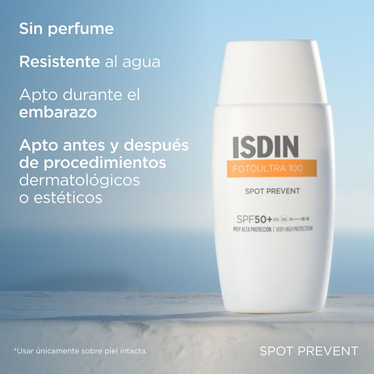 Protector Solar Facial Spot Prevent SPF50 - Isdin Sin Color